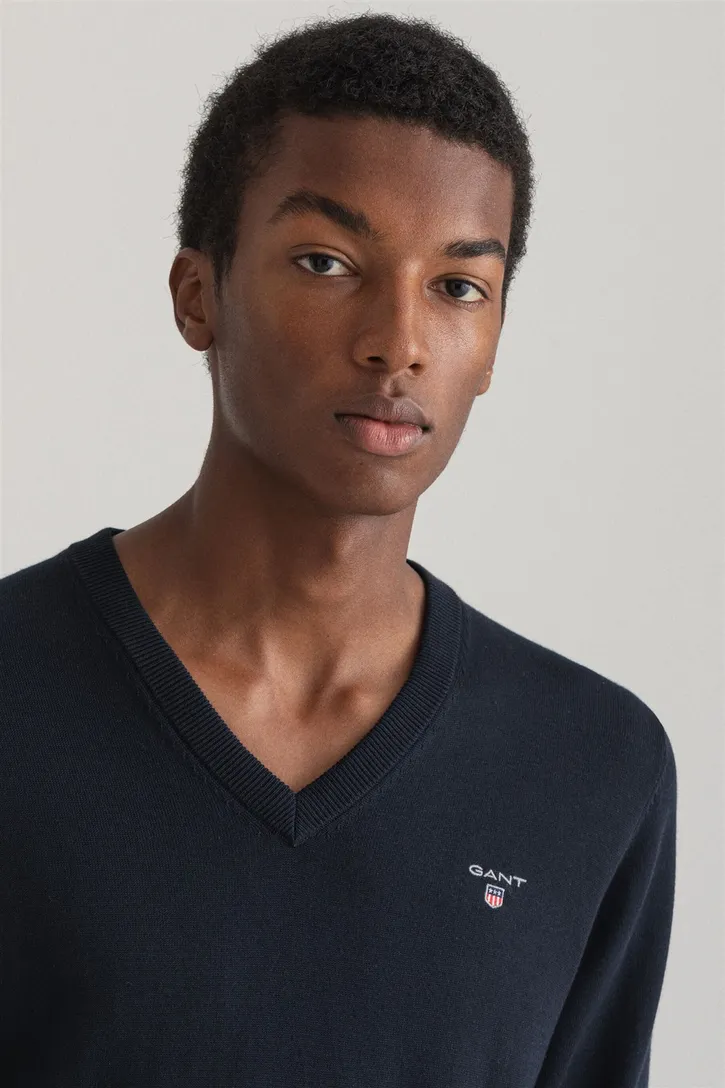 Pullover Gant donkerblauw