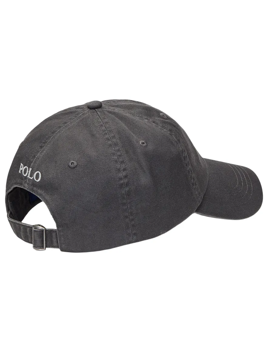 Grijze pet Ralph Lauren met logo