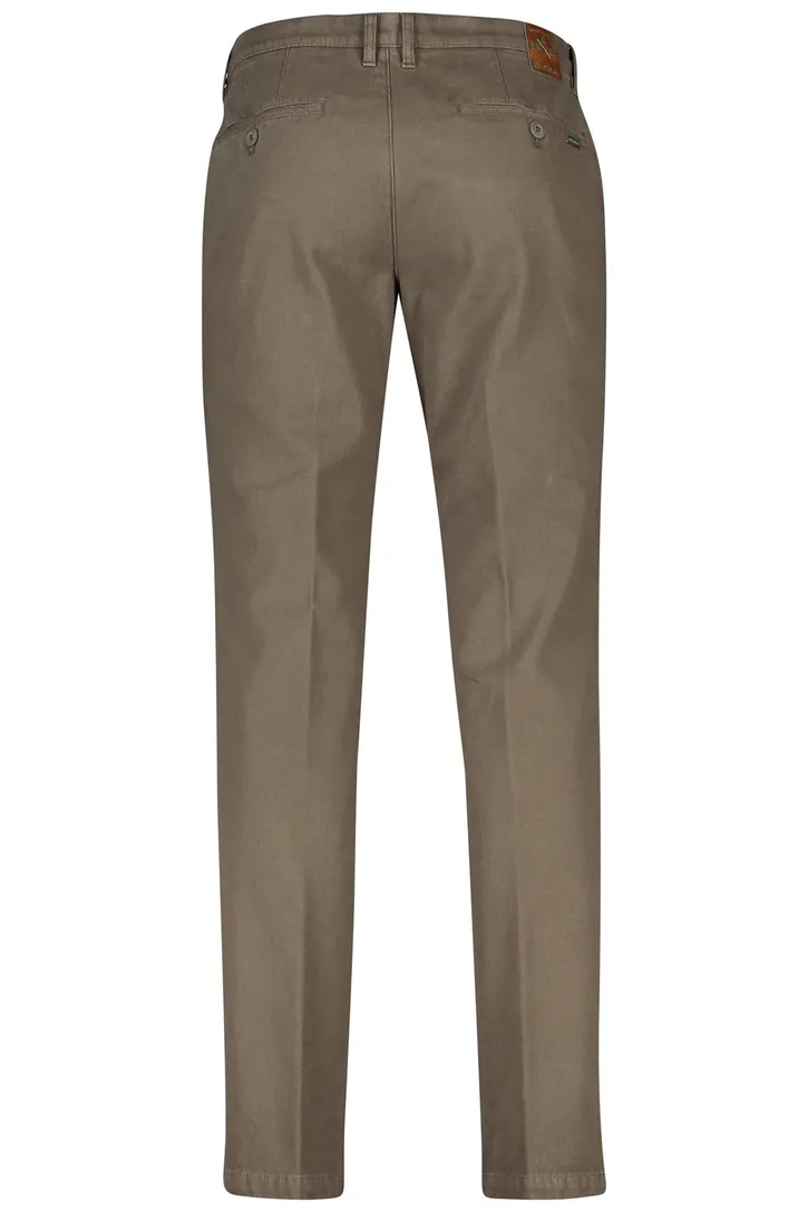 M.E.N.S. broek bruin katoen