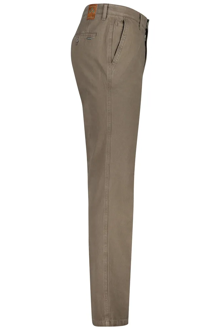 M.E.N.S. broek bruin katoen