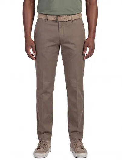 M.E.N.S. M.E.N.S. broek bruin katoen