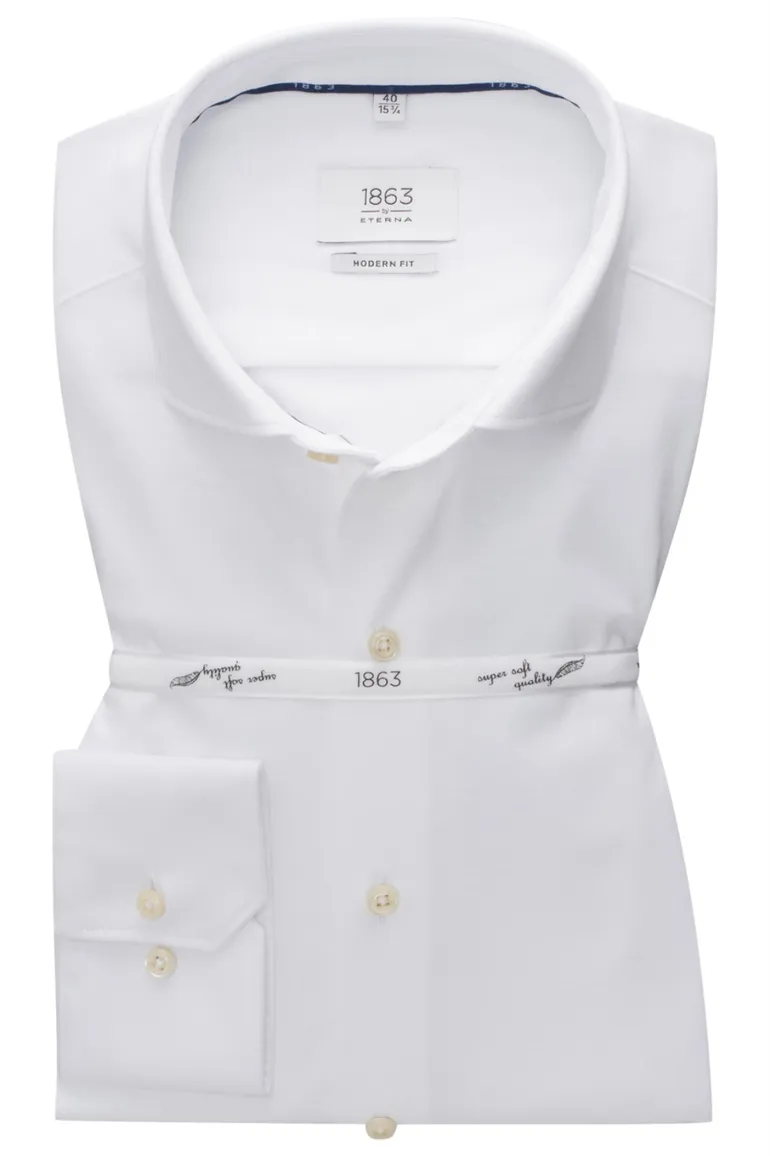 Overhemd Eterna Modern Fit wit
