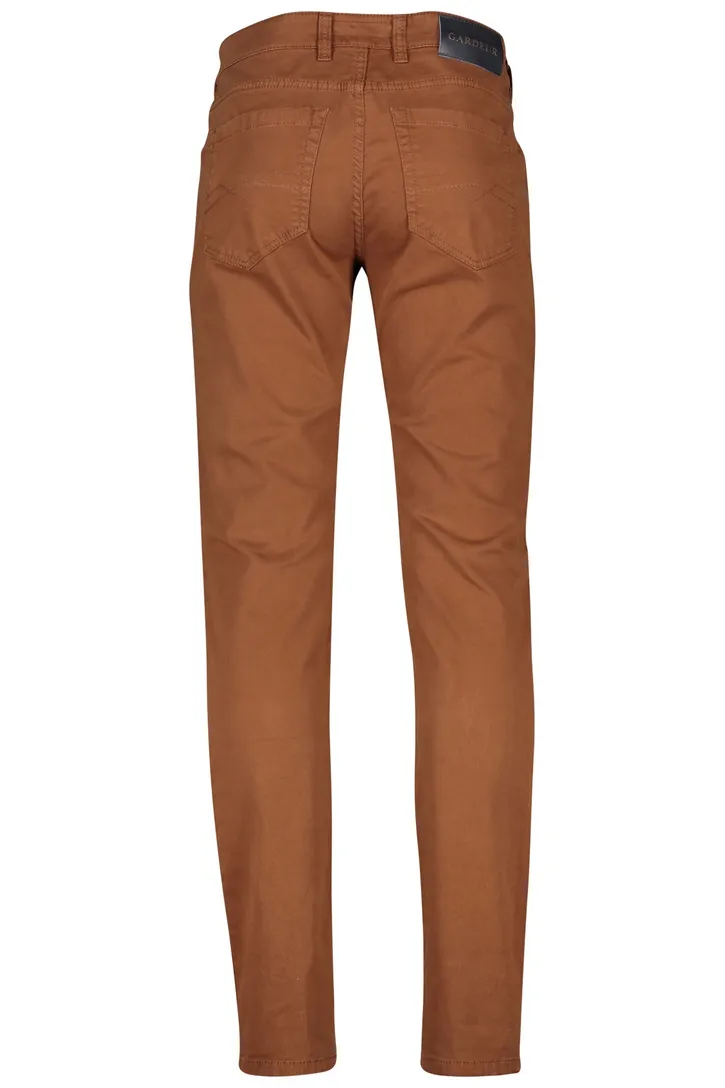 Gardeur broek Bill oranje bruin