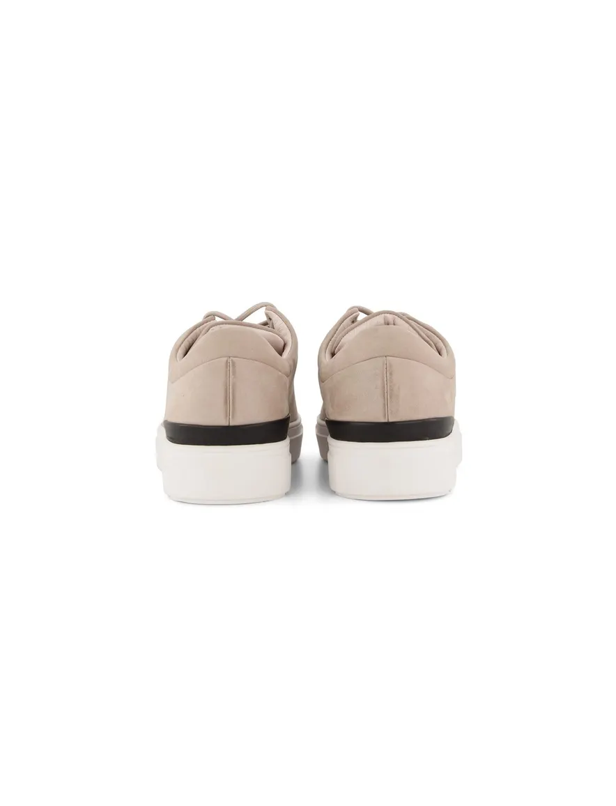 sneakers Blackstone effen leer beige