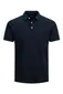Poloshirt navy Jack & Jones Plus Size 3 knoops