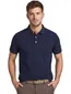 Poloshirt navy Jack & Jones Plus Size 3 knoops