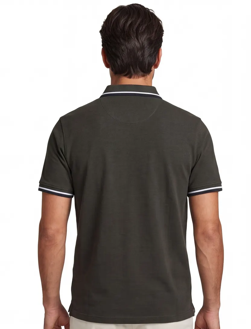 Jack & Jones Plus Size polo donkergroen
