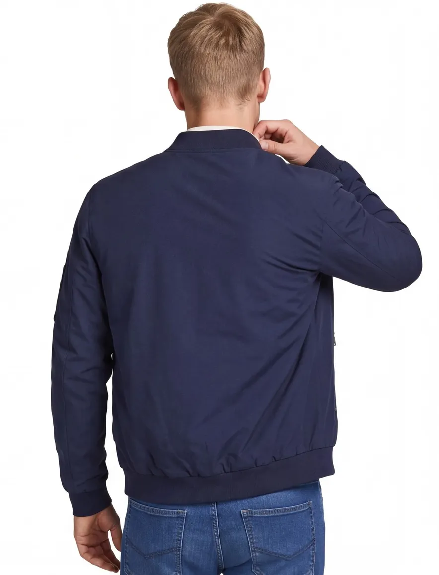 Bomberjack navy Jack & Jones Plus Size