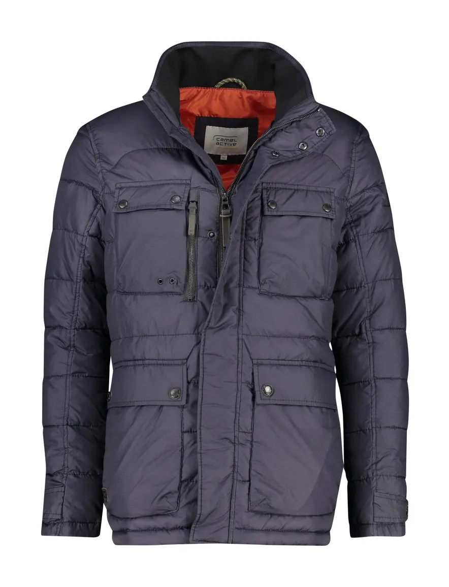 Camel Active winterjas donkerblauw