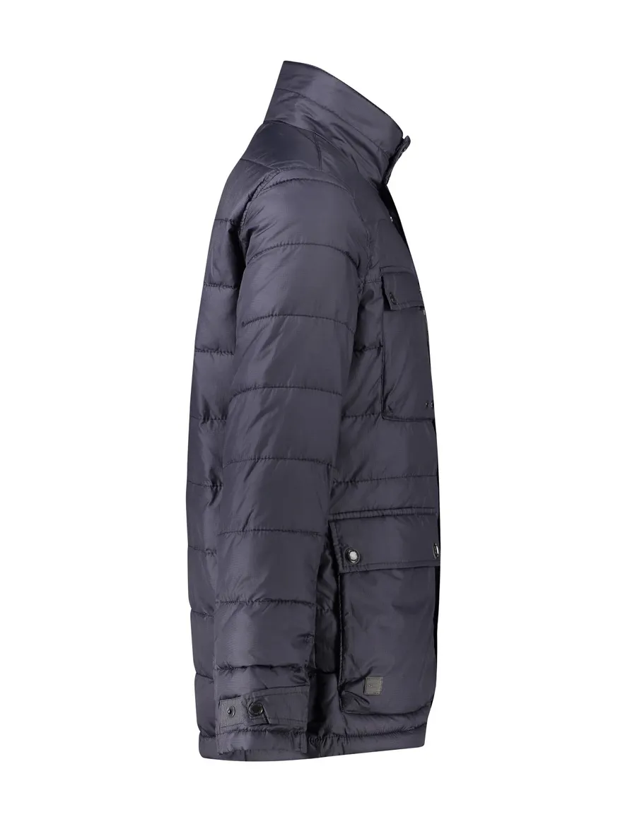 Camel Active winterjas donkerblauw