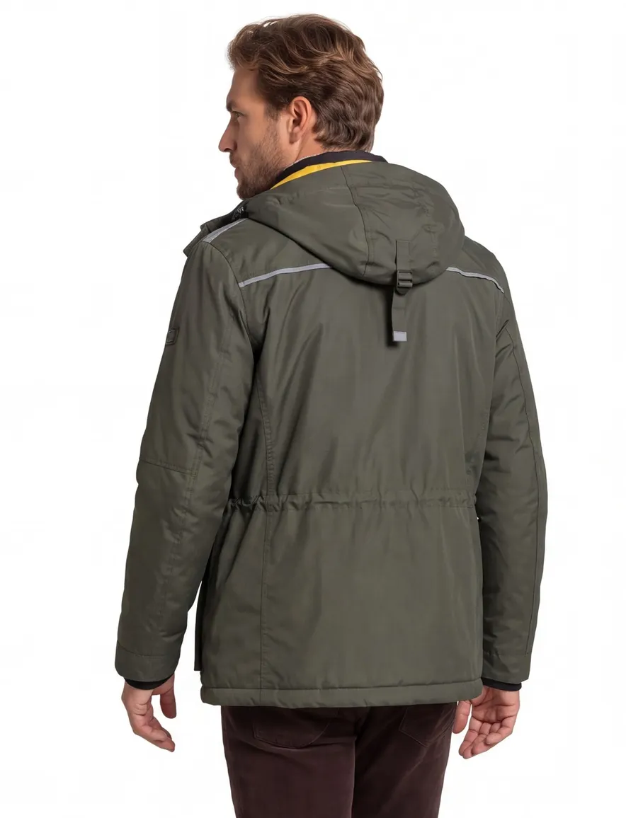 Winterjas heren Camel Active legergroen