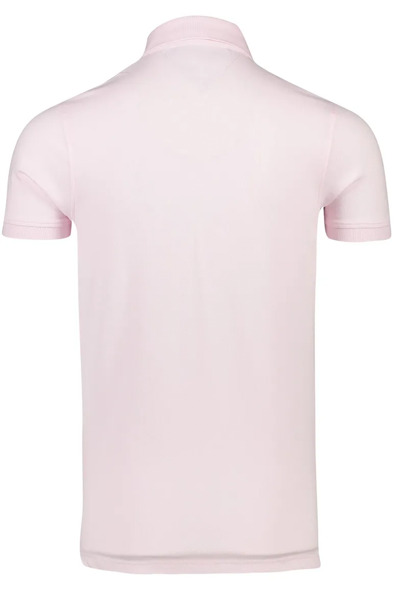 Polo Tommy Hilfiger Slim Fit lichtroze