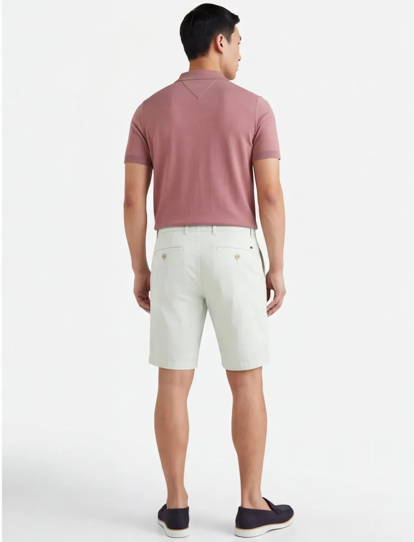 Tommy Hilfiger korte broek wit Big & Tall