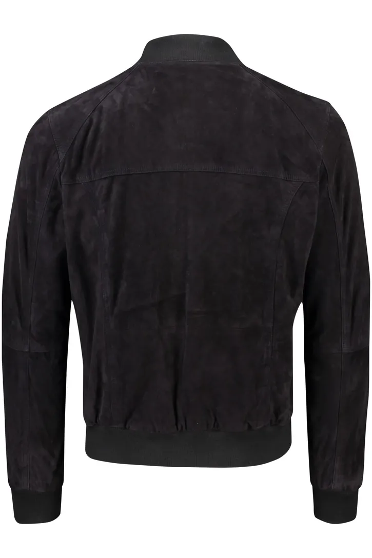 Donkerblauwe jas Wellington of Bilmore Winston