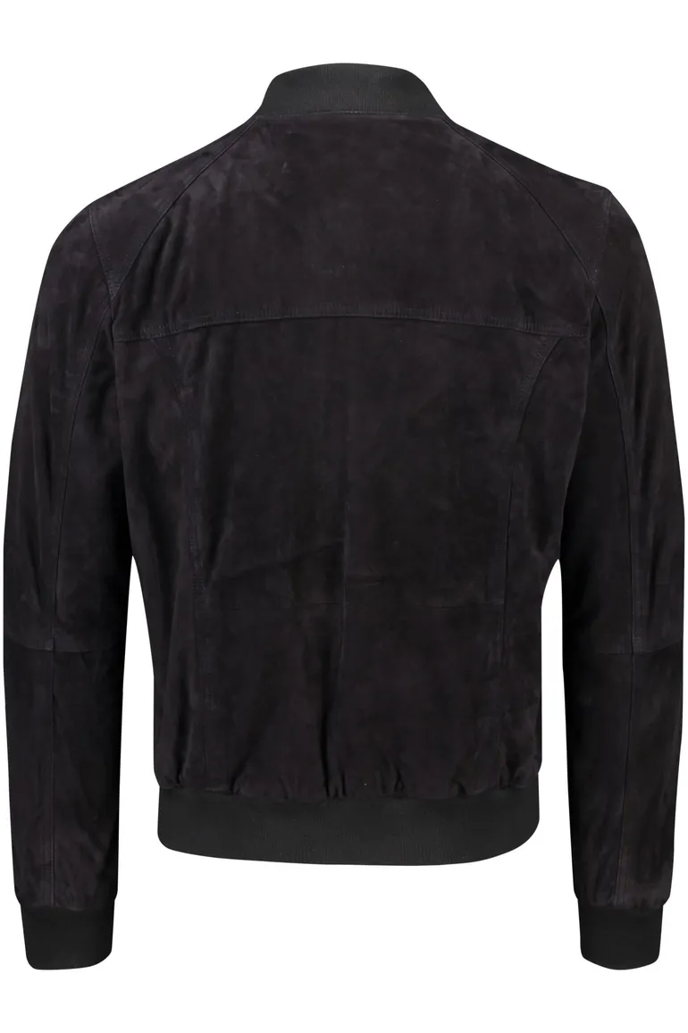 Donkerblauwe jas Wellington of Bilmore Winston