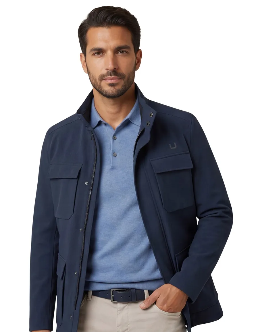 Donkerblauw jack UBR Charger