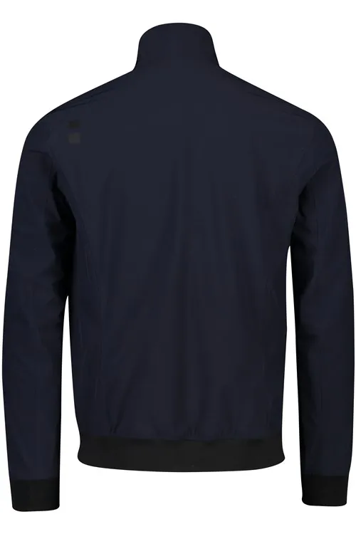 UBR zomerjas donkerblauw normale fit effen rits