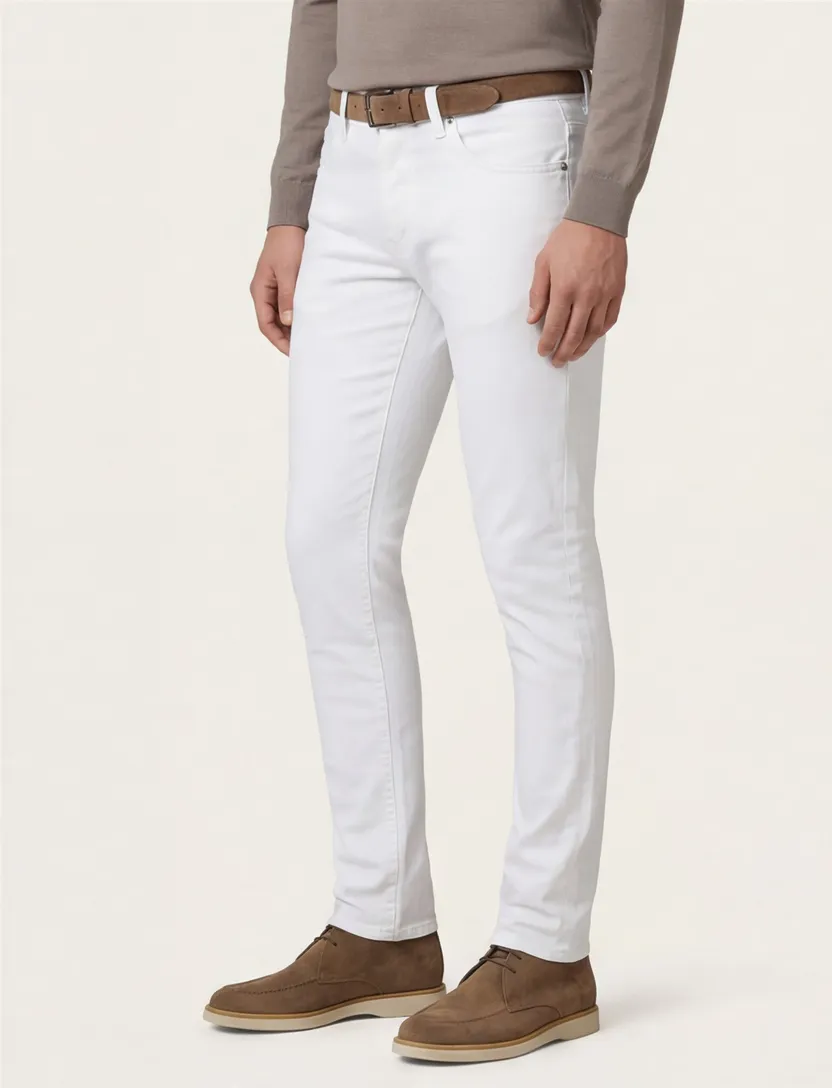 Witte jeans Tramarossa