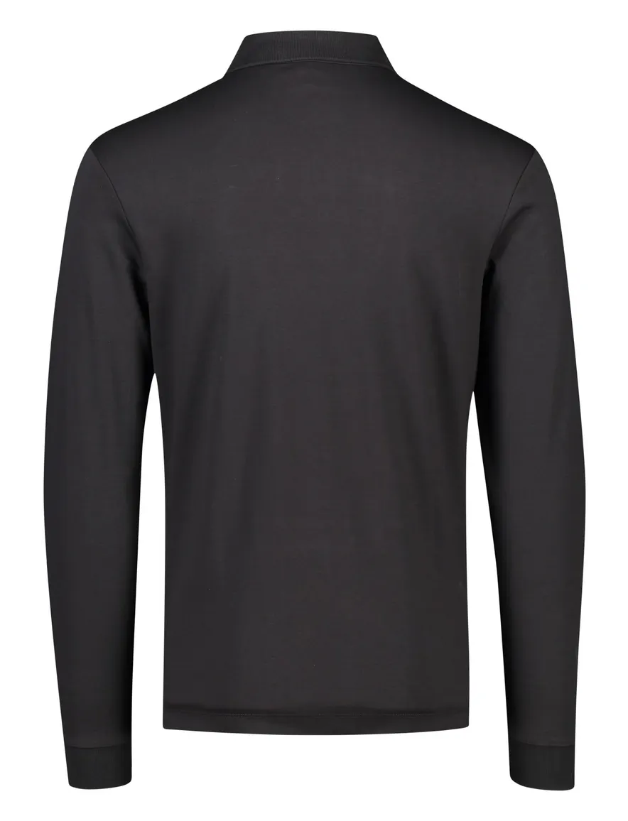 Hugo Boss Pado poloshirt effen zwart