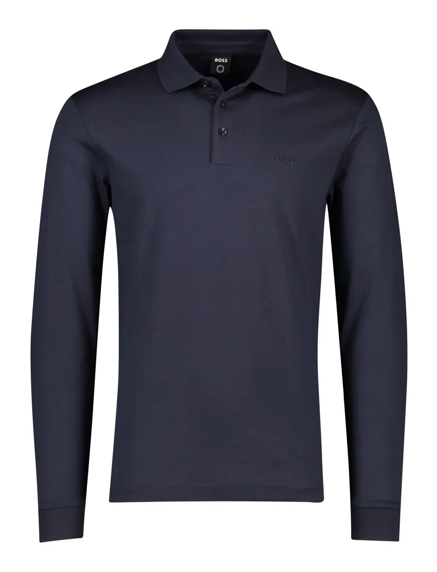 Poloshirt Pado Hugo Boss donkerblauw