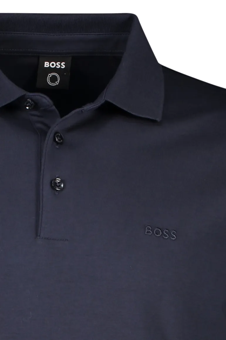 Poloshirt Pado Hugo Boss donkerblauw