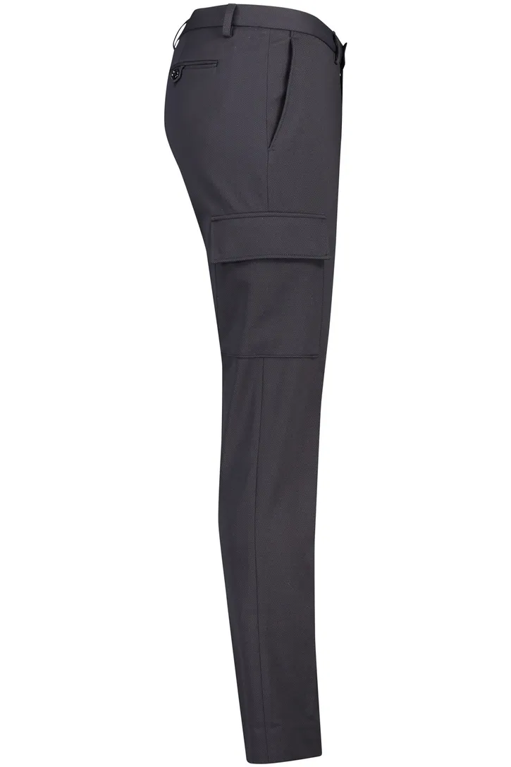 Cavallaro Pantalon cargo donkerblauw effen Fontana