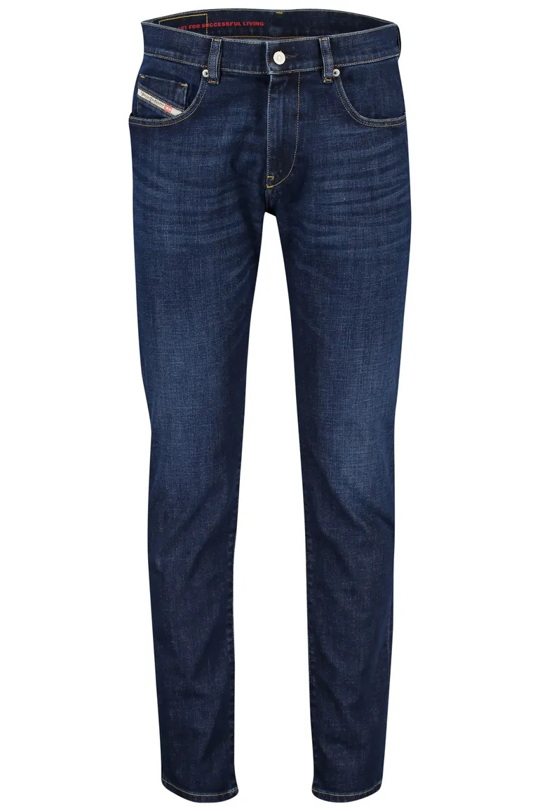 Spijkerbroek Diesel d-strukt donkerblauw