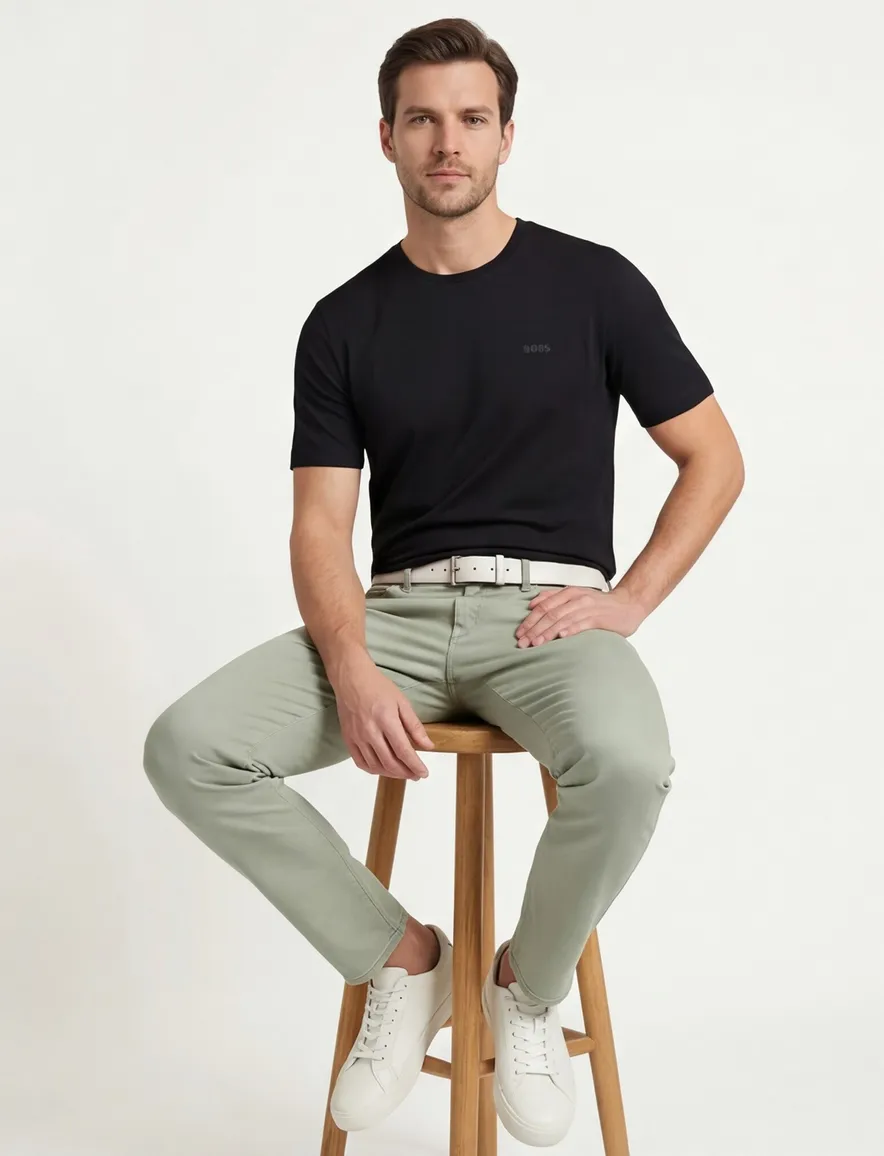 Logo t-shirt Hugo Boss zwart