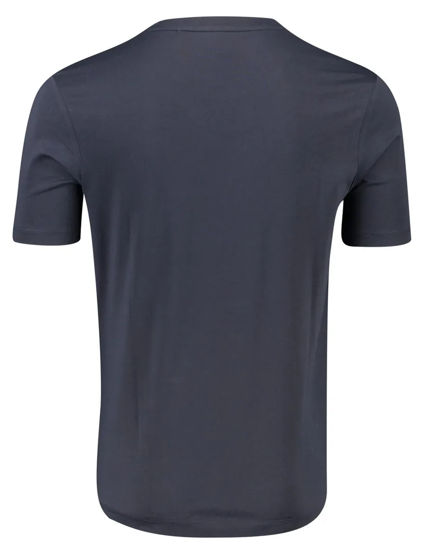 T-shirt Hugo Boss donkerblauw ronde hals Thompson