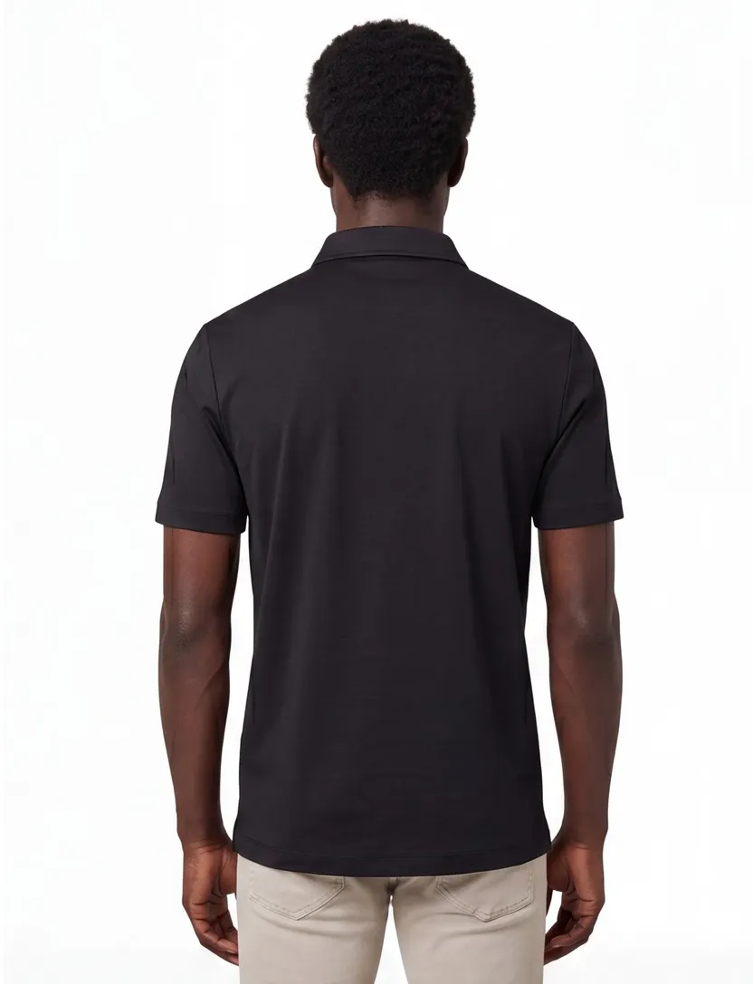 Zwart poloshirt Hugo Boss Palosh