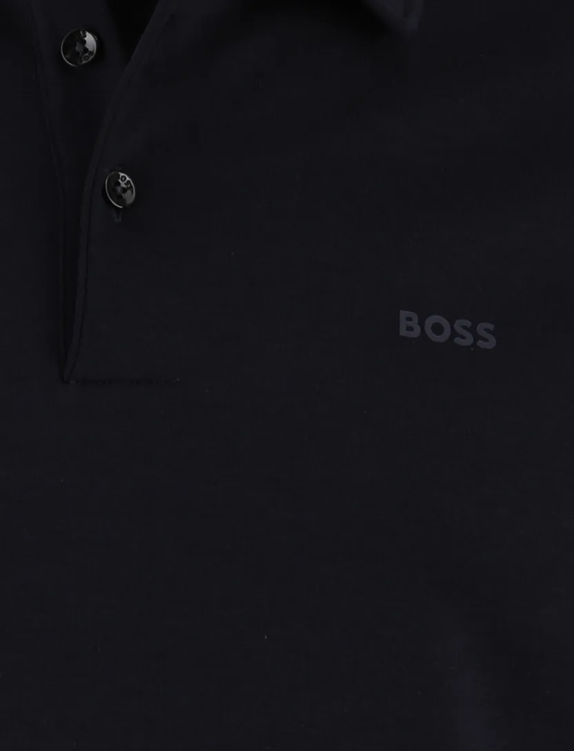 Poloshirt BOSS Black Palosh donkerblauw