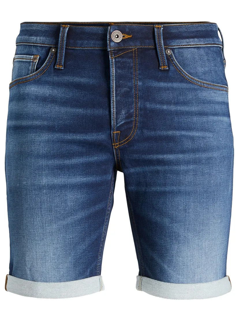 Korte Jack & Jones spijkerbroek Plus Size navy