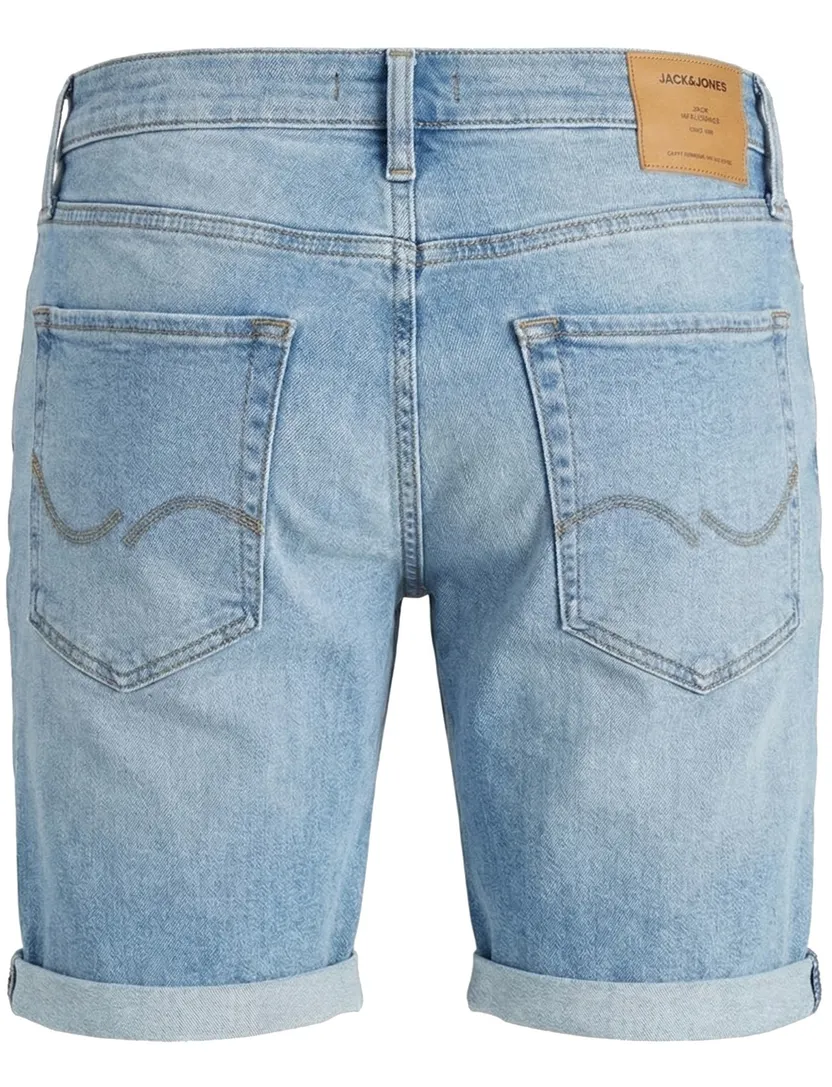 Jack & Jones Plus Size korte spijkerbroek blauw
