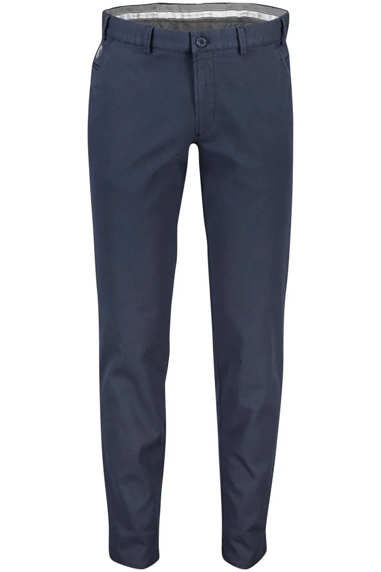 Hiltl broek Teaker C donkerblauw