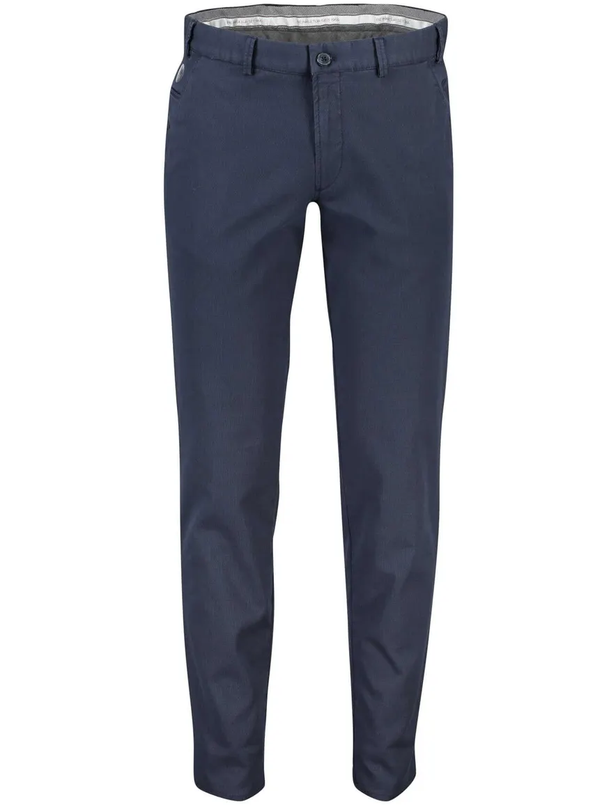 Hiltl broek Teaker C donkerblauw