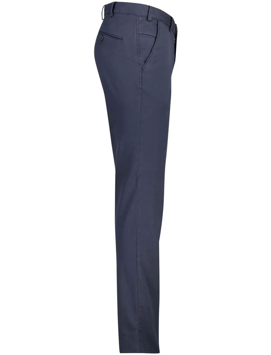 Hiltl broek Teaker C donkerblauw