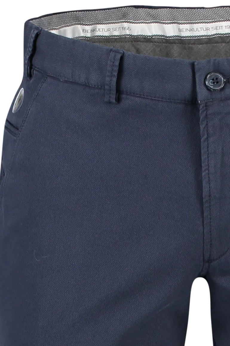 Hiltl broek Teaker C donkerblauw