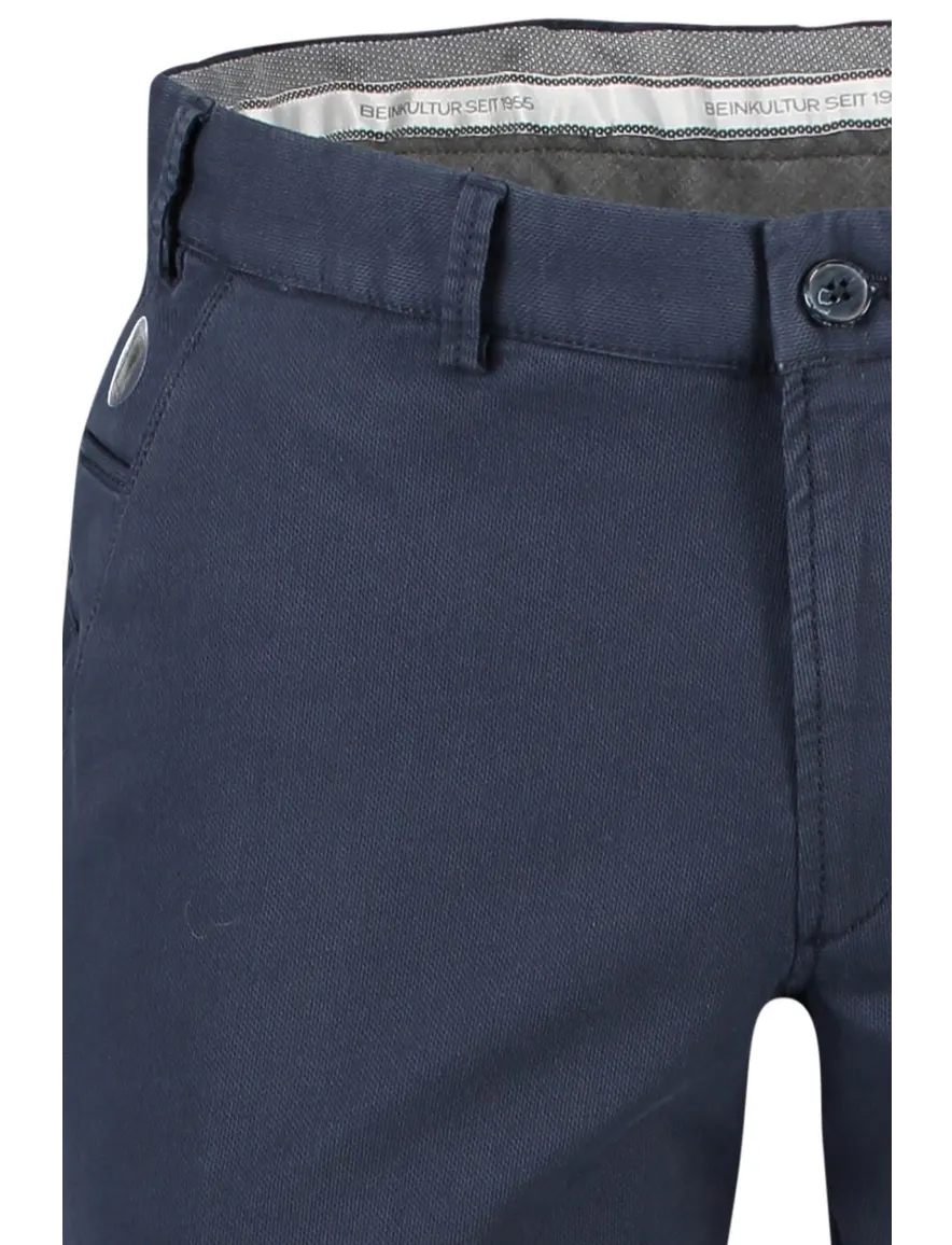 Hiltl broek Teaker C donkerblauw