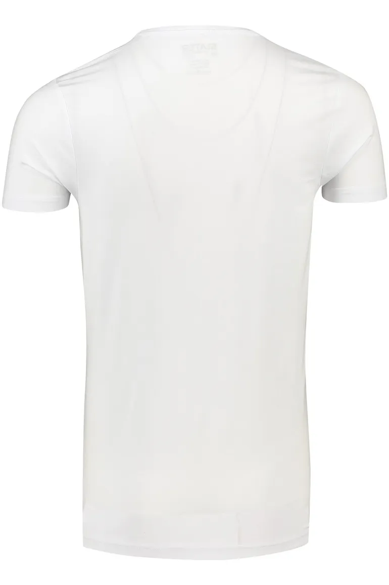 t-shirt Slater effen katoen wit