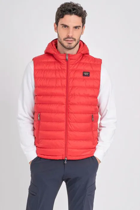 Paul & Shark bodywarmer met capuchon afneembaar