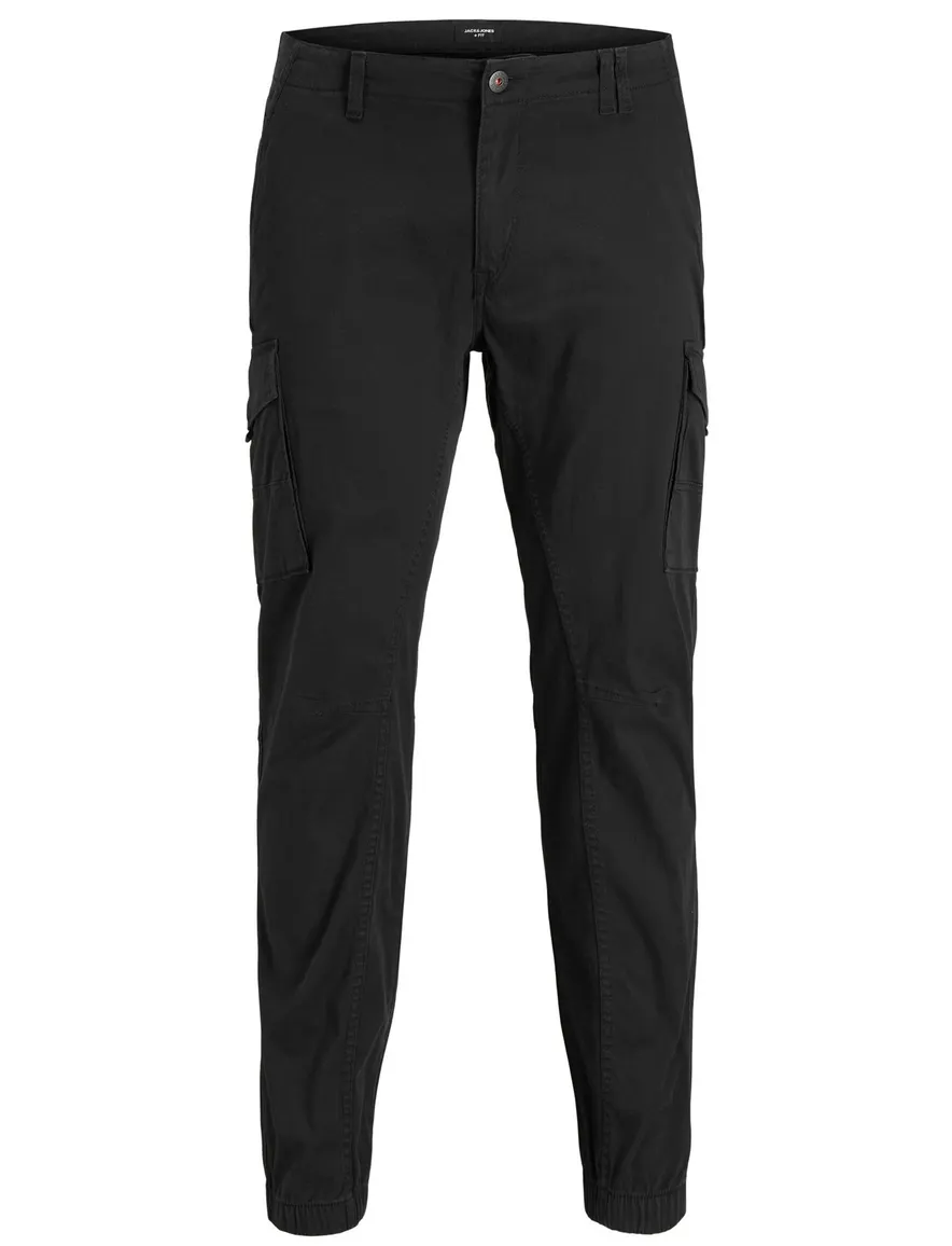 Jack & Jones katoenen cargo broek effen katoen