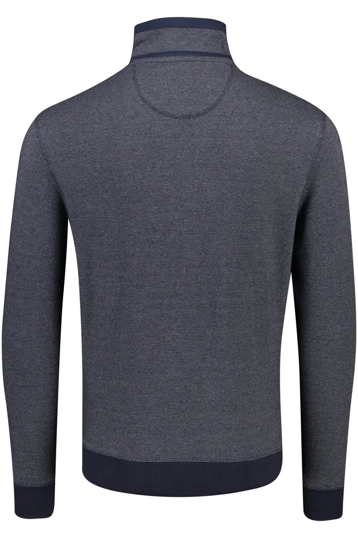 Trui Casa Moda donkerblauw borstzak