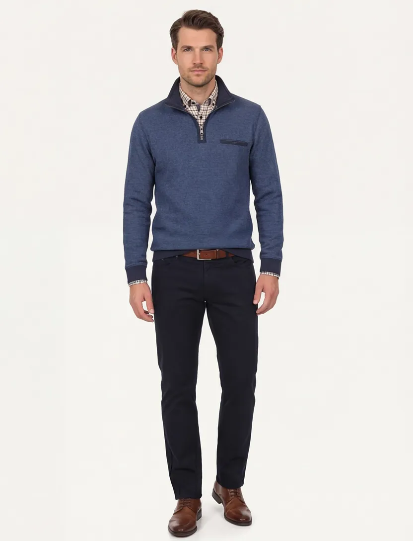 Casa Moda sweatshirt blauw