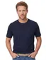 t-shirt Casa Moda donkerblauw borstzak katoen