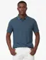 Casa Moda poloshirt korte mouw effen donkerblauw