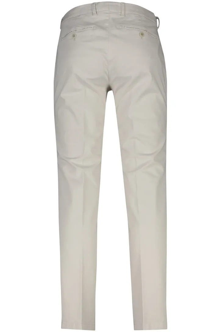 Brax katoenen broek Felix beige effen katoen