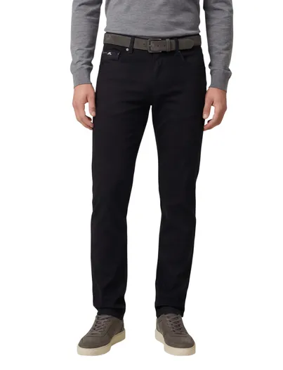 Vanguard Vanguard Jeans V850 zwart effen katoen