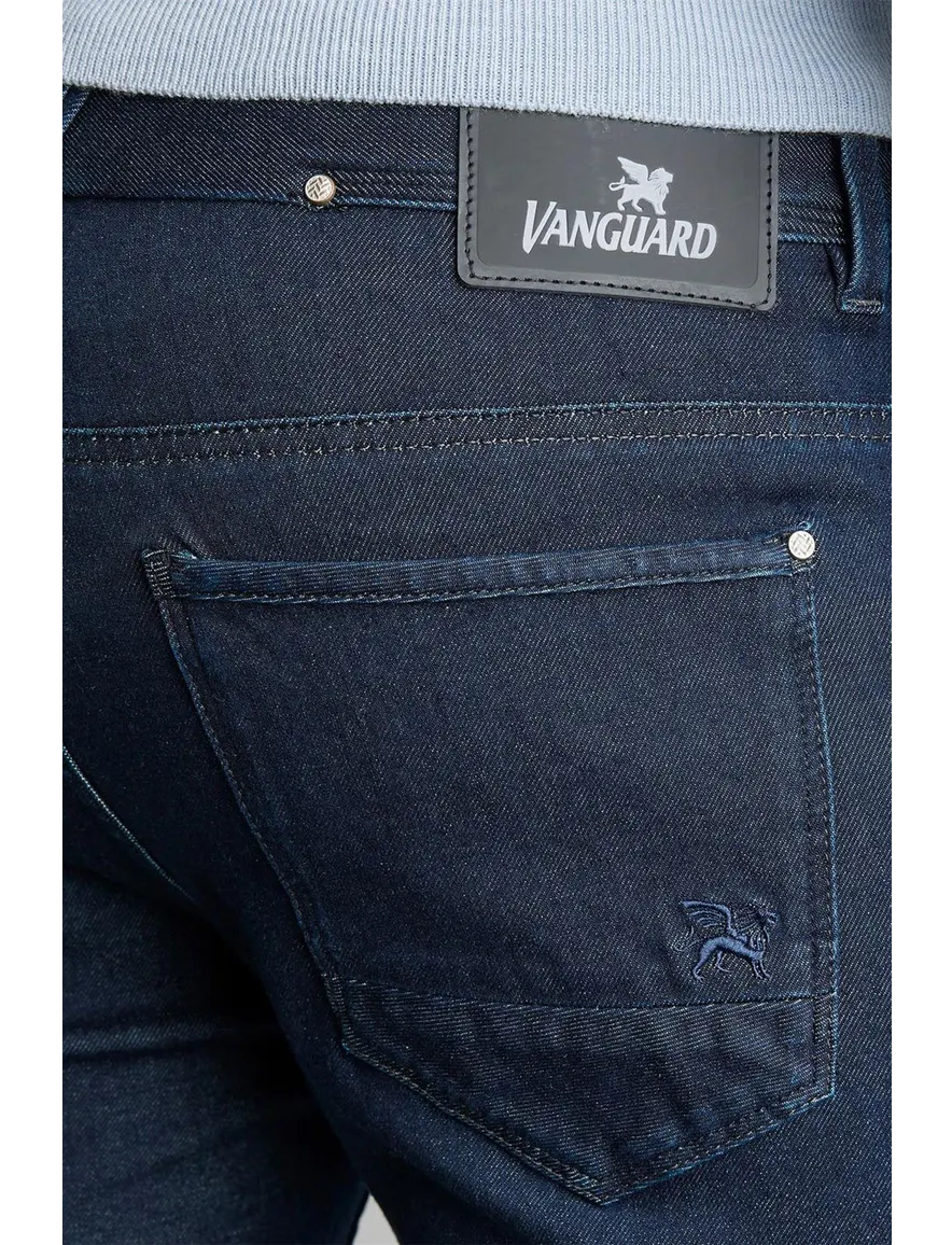 Vanguard V850 slim fit jeans donkerblauw