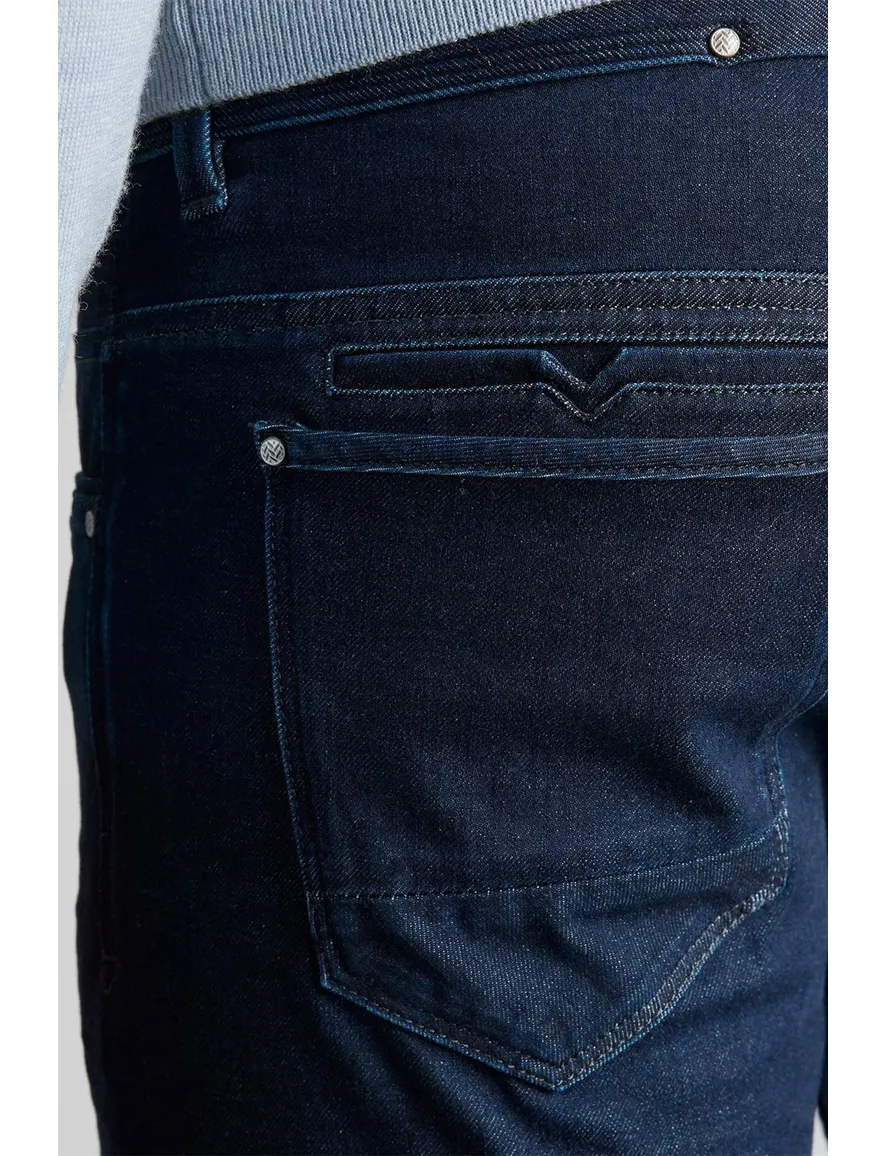 Vanguard V850 slim fit jeans donkerblauw