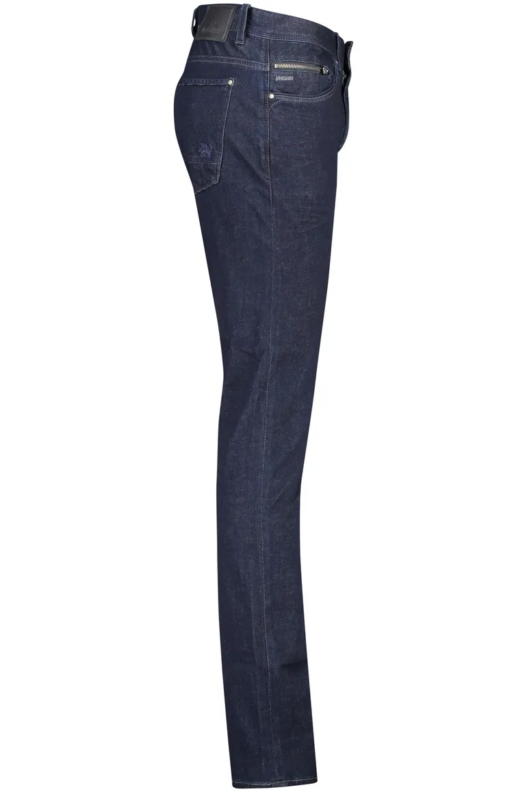 Vanguard V850 slim fit jeans donkerblauw